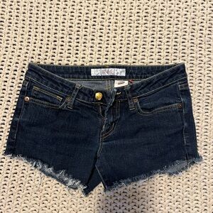 Low Rise Jean Shorts